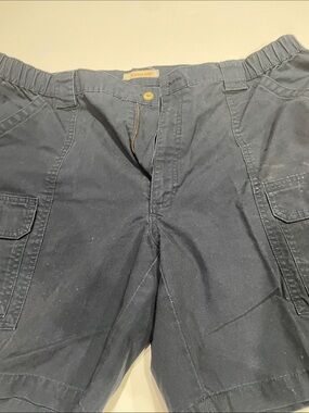 Savane Men's Dark Blue Cargo Shorts